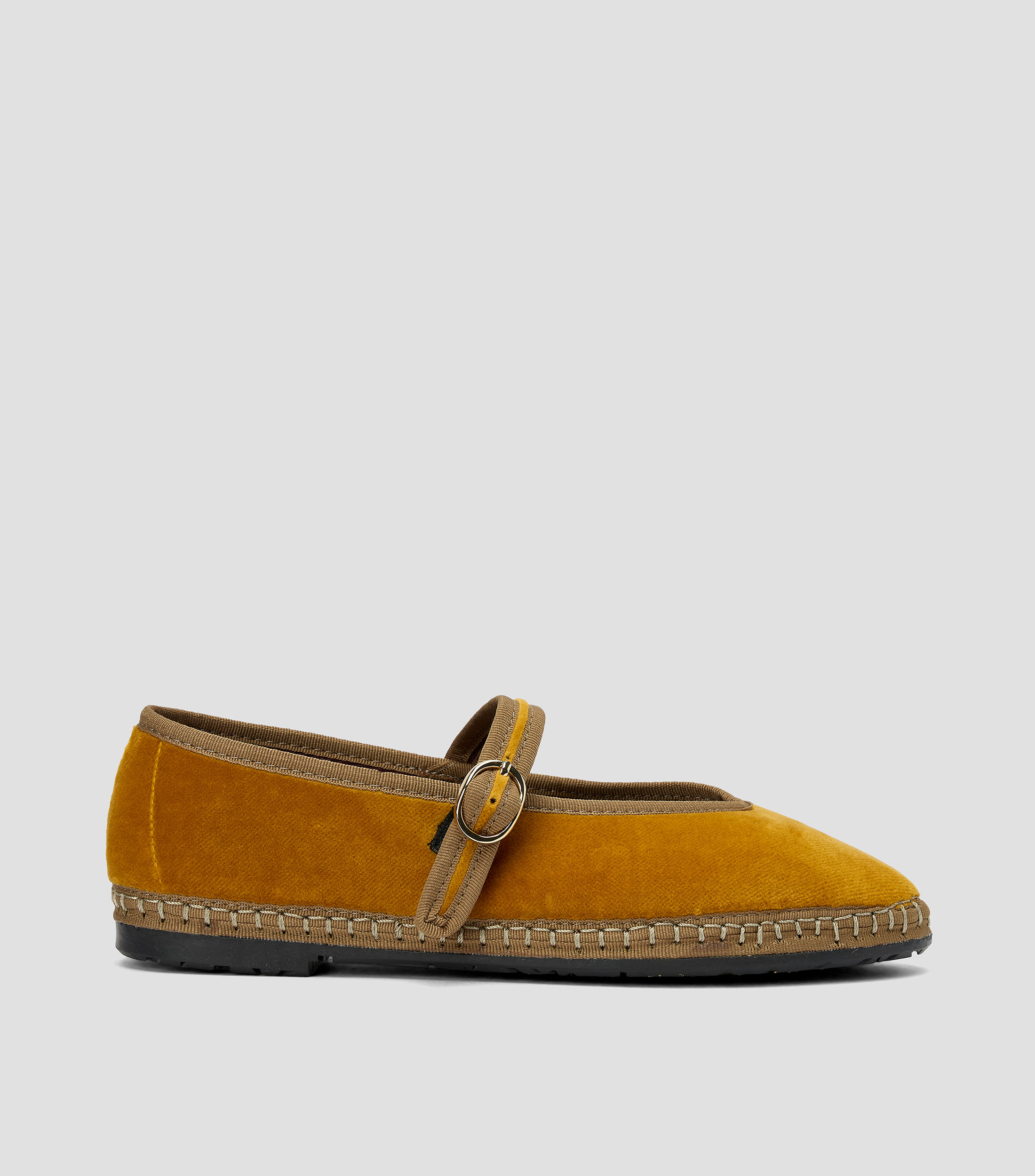 Flats Pierre Mustard Mujer